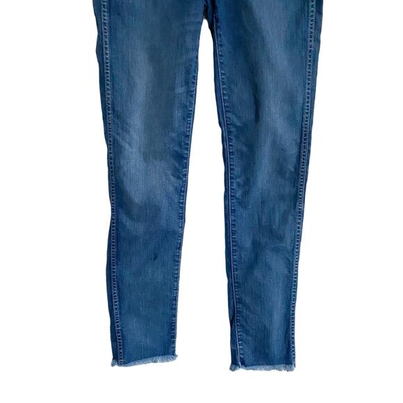 Madewell Jeans Slim Straight Jeans Raw-Hem Edition 27T - Picture 7 of 14